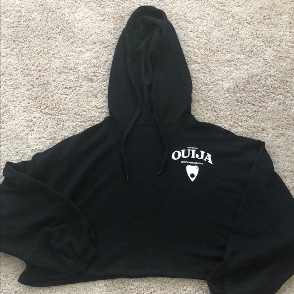 Ouija Crop Hoodie